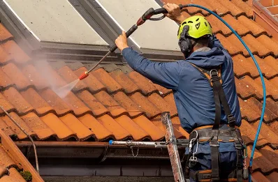Démoussage et hydrofuge de toiture à Bonnetan